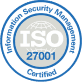 ISO 27001 Information Security Management Certified
